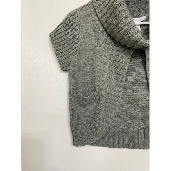 Charlotte Russe 90s Y2k Cableknit Turtleneck Short Sleeve Large Sweater - Picture 4 of 11